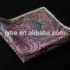2015 Fashionable Colorful Designed Patterns Silk Printing Handkerchief for Men