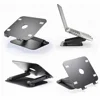 Aluminum alloy metal solid height angle adjustable laptop stand swivel tall riser