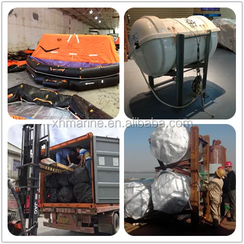 EC Certified SOLAS Inflatable Life Raft for 4-150 People - Durable ...