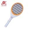 QX806 yellow rechargeable mosquito swatter plastic fly swatter mosquito zapper