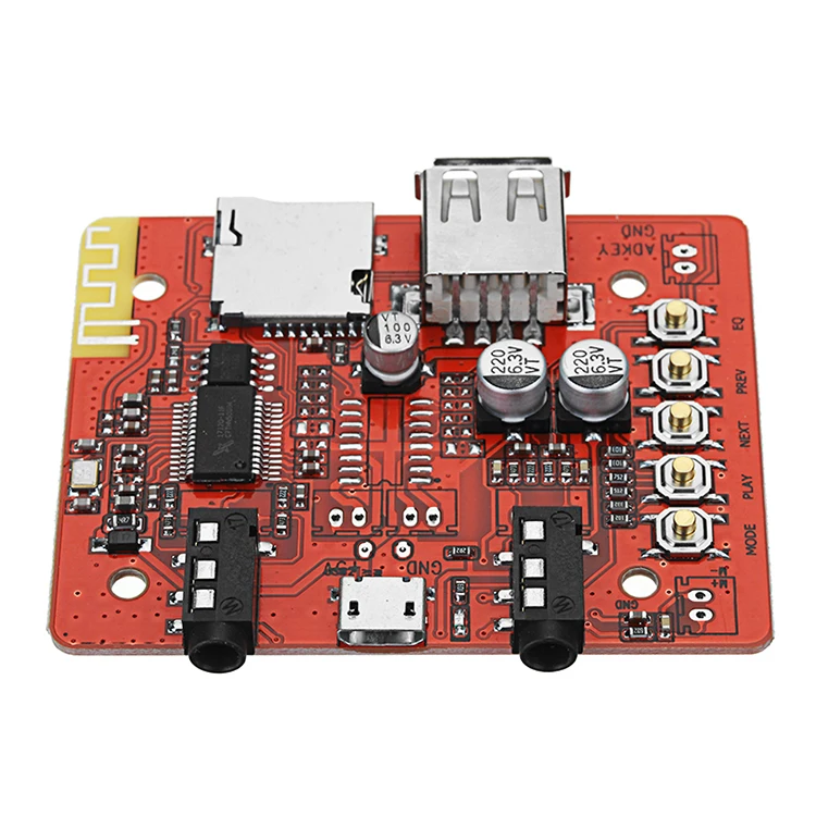 5v Wifi Wireless Bluetooth Audio Receiver Board Module For Automotive
