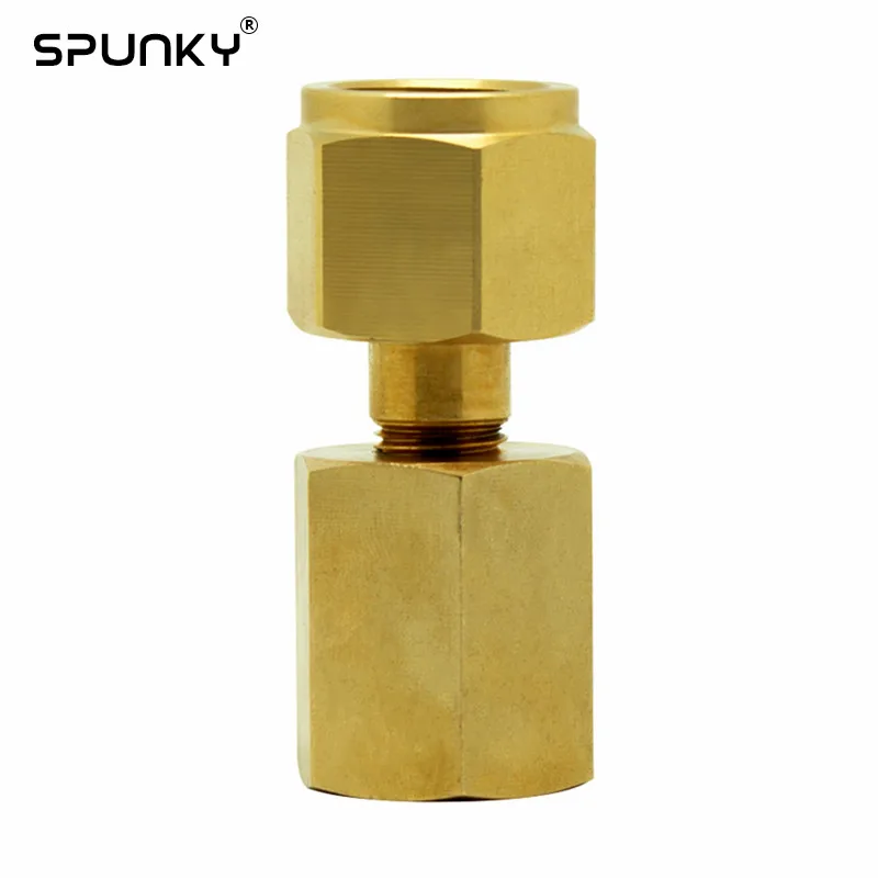 Nitrogen Regulator To Co2 Tank Adapter Fitting Cga320/w21.8/g5/8 To