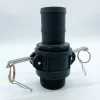 Pipe fitting polishing PP quick coupling Type E + B