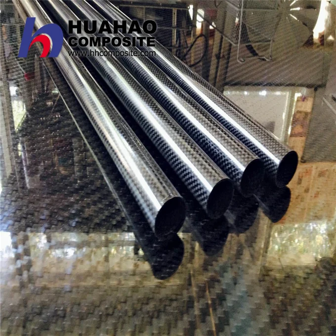 3k Tapered Carbon Fiber Tubes 3k Twill Plain Glossy Matte High Strength