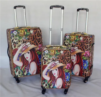 soft luggage trolley bags