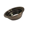 Custom Machining Metal Part OEM Manufacturing Precision CNC Lathe Turned Stainless Steel Cover Bronze Electric-plating
