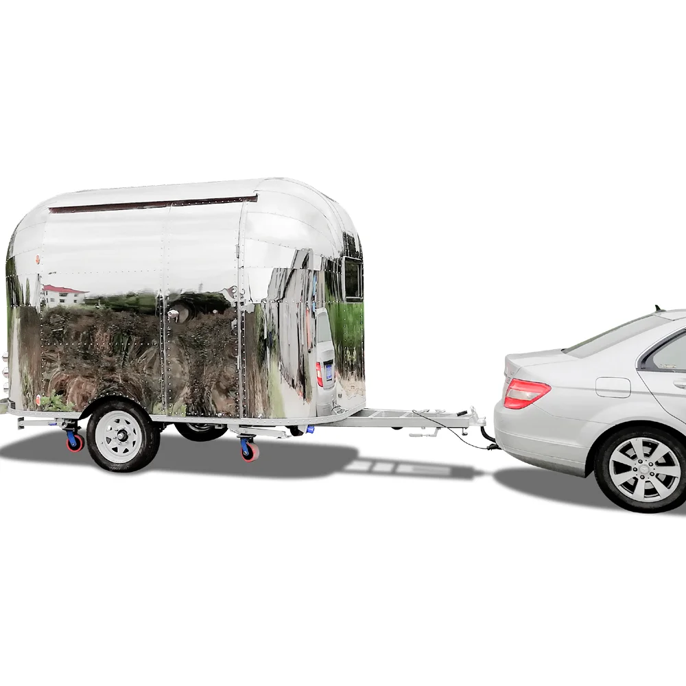 Ukung Ce Roved New Arrival Mini Airstream Trailer Street Ukung Ce Roved New Arrival Mini