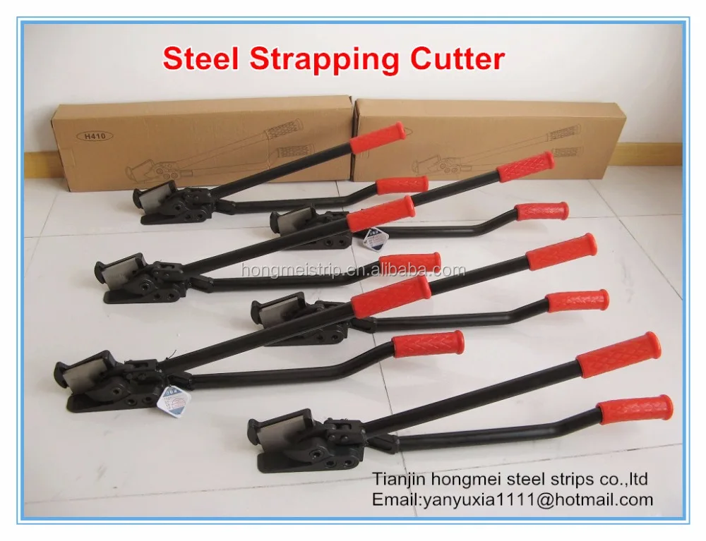Wholesale CHINA FACTORY Heavy Duty Rubber cutter Hand tool Long handle Steel Strapping Cutter