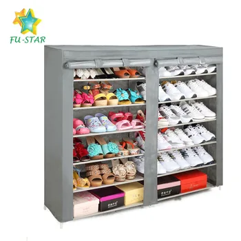 6 Tire 2 Doors Non Slip Wood Frame Shoe Rack Shoe Cabinet Design Buy Shoe Cabinet Design Wooden Shoe Cabinet Design Large Shoe Cabinet Product On