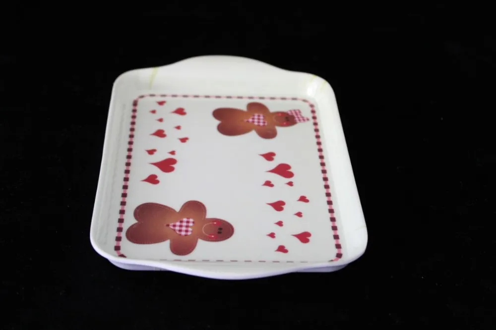100%melamine kid tray