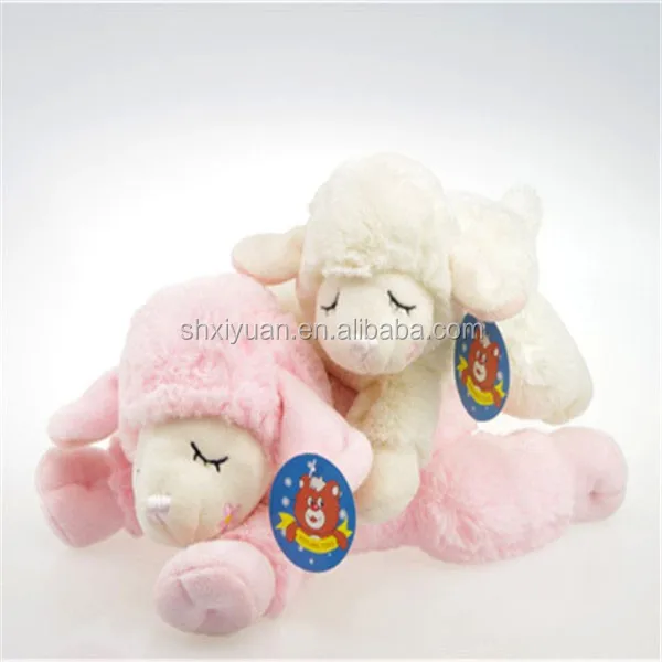 pink sheep stuffed animal