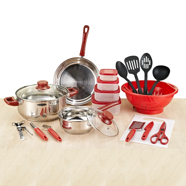 kitchen pots and pans