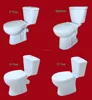 sanitary ware toilet and washbasin with pedestal, water closet Two pieces