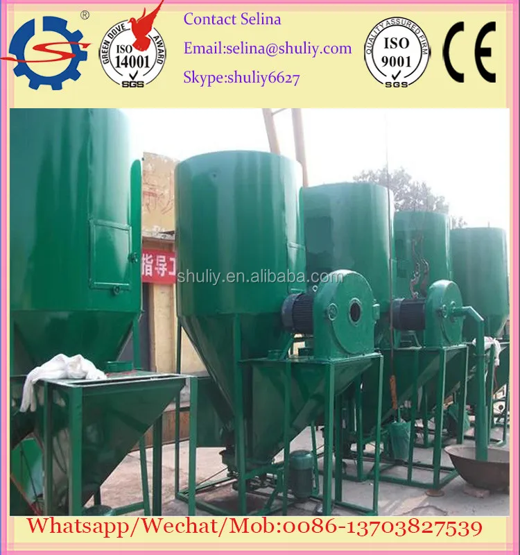 Large Daily Output Feed Mill And Mixer For Small Scale Poultry Farm