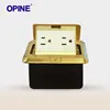 Pop-up type waterproof electric plug floor switch floor socket box