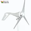 12V 100w wind solar hybrid sttreet light, AC three-phase small power 24v 200w 300W wind generator turbine