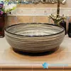 YL-OT_1631 Hand carved stream line modern type cupboard top sanitary ware