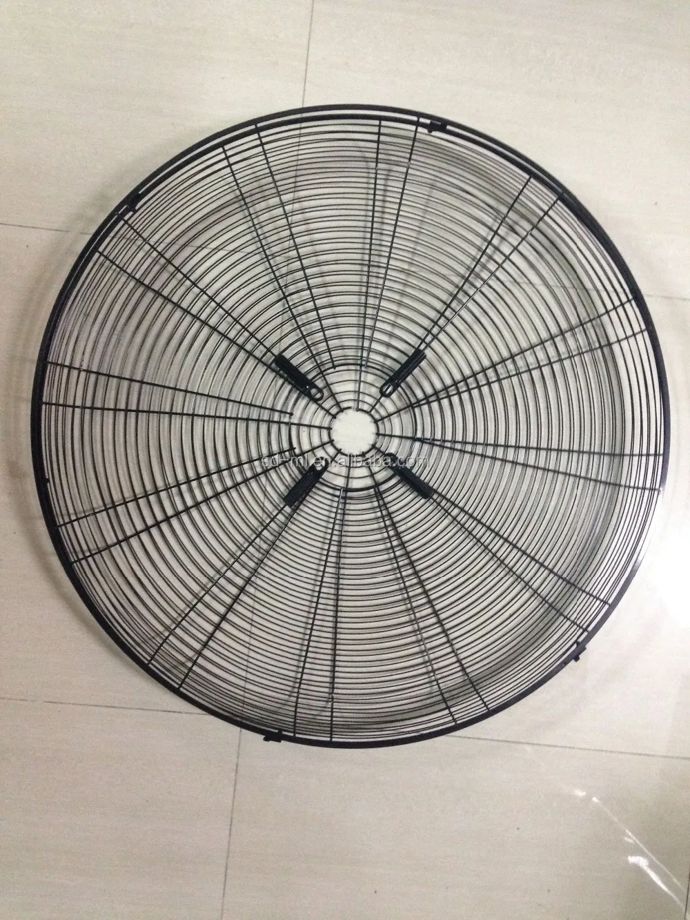 Electric Industrial Metal Wall Mounted Fan With 3 Speed 50cm 65cm 75cm Oscillating 3 Blade Heavy