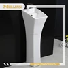 Sarnitary ware bathroom porcelain wall-mount natural stone basin