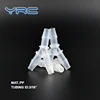 plastic joint 3 way mini barbed pipe fitting Y connector