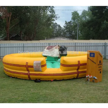 inflatable bull bouncer