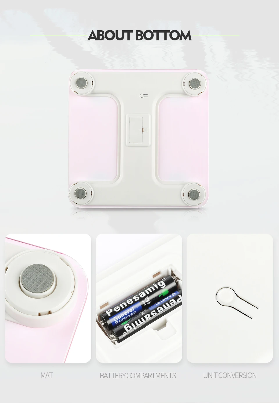 bathroom scale