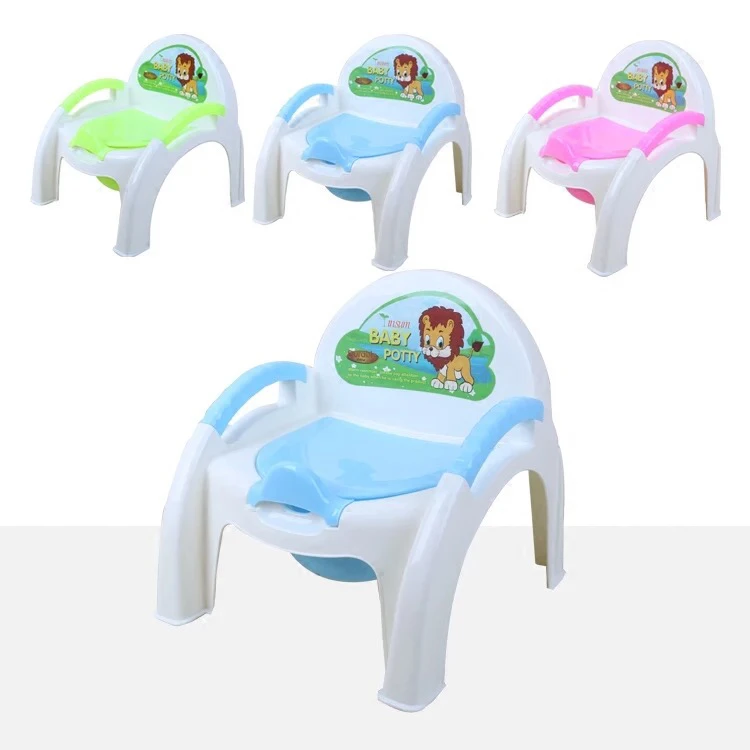 High Quality Big Size Dual Purpose Plastic Baby Chair Potty Toilet