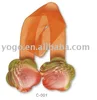 Flower shape ployester curtain accessries Magnet Button for curtain