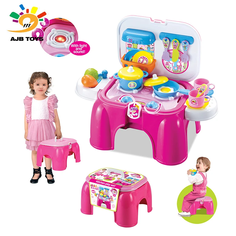 miniature plastic kitchen set