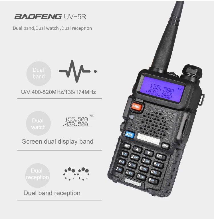 BAOFENG UV-5R - Two-Way Radio