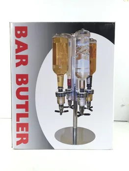 4 Bottles Bar Caddy Liquor Dispenser Bulter 4 Bottles Bar Caddy Liquor Dispenser Bulter