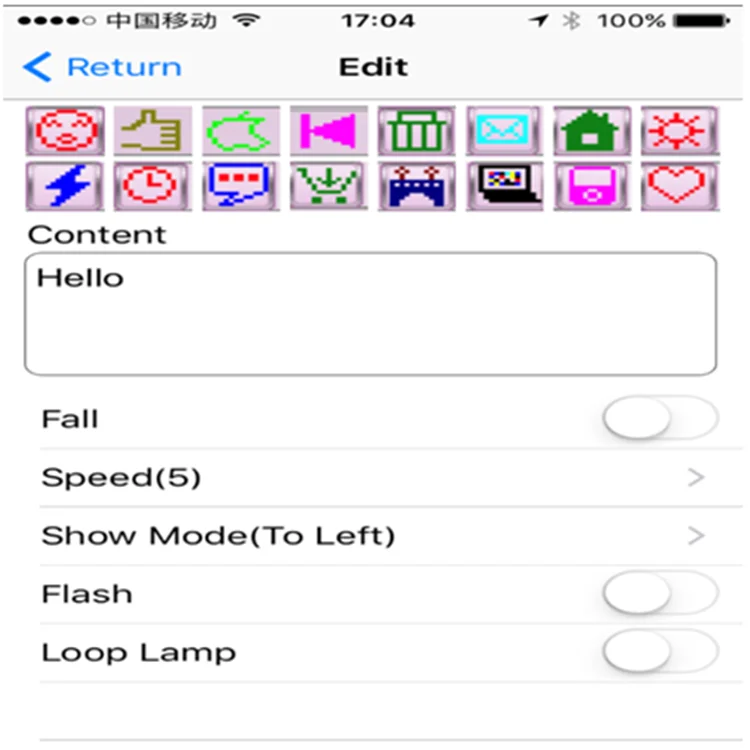 Scrolling LED Display Bluetooth Mini LED Display