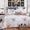 Luxury wholesale 100% cotton 60s*40s 300TC white all size home bed sheet/flat sheet