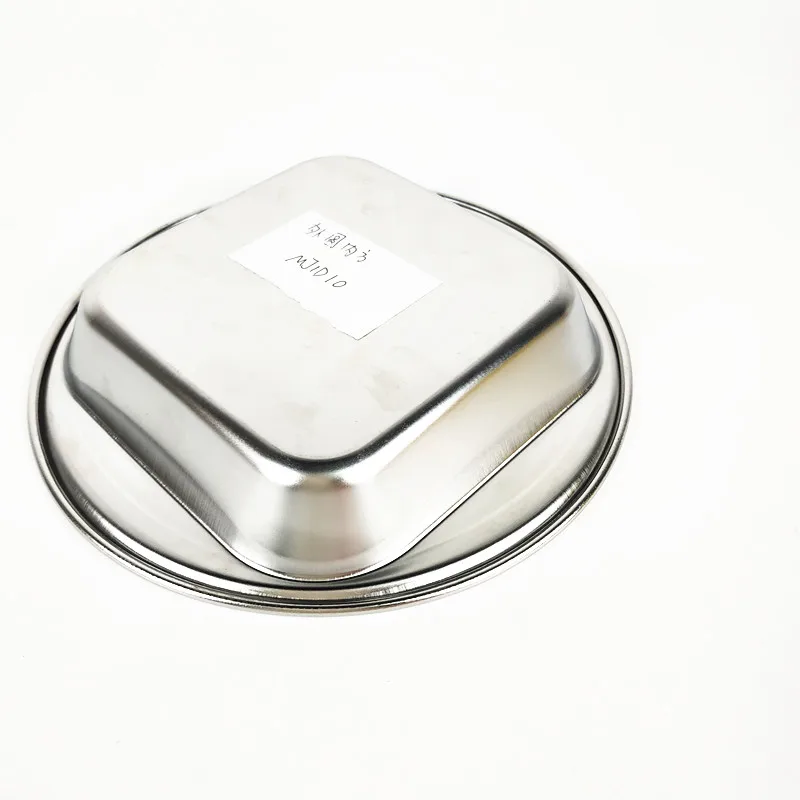 10 Pieces Stainless Steel soy sauce dish plate 2-3/4 diameter 