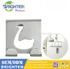 Stainless steel hook over door hanger clothes door hanger