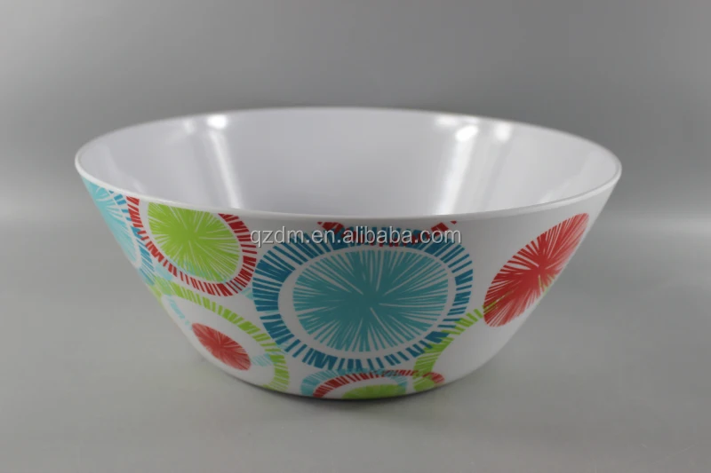11 inch Melamine Big Bowl Plastic mixing Bowl Custom-made Logo
