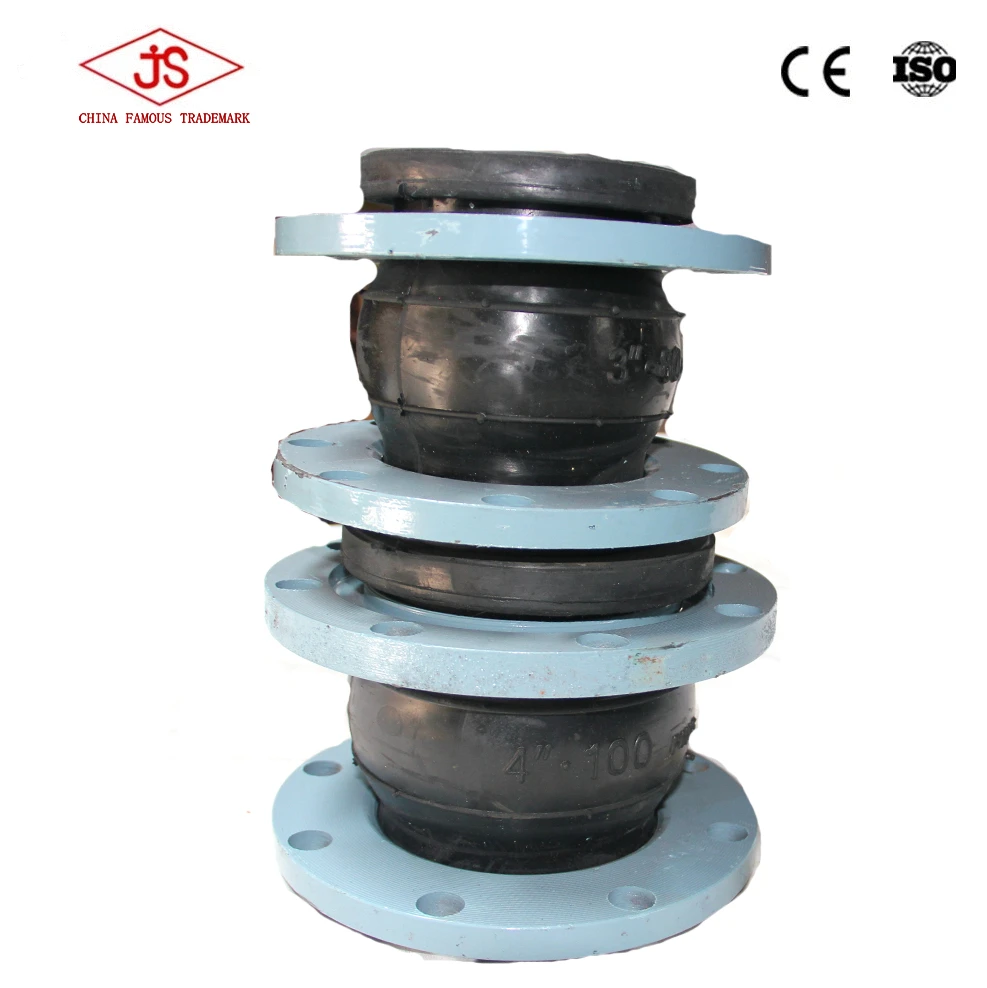 Cast Iron Flexible Pipe Fittings Flangeends Expansion Rubber Joint