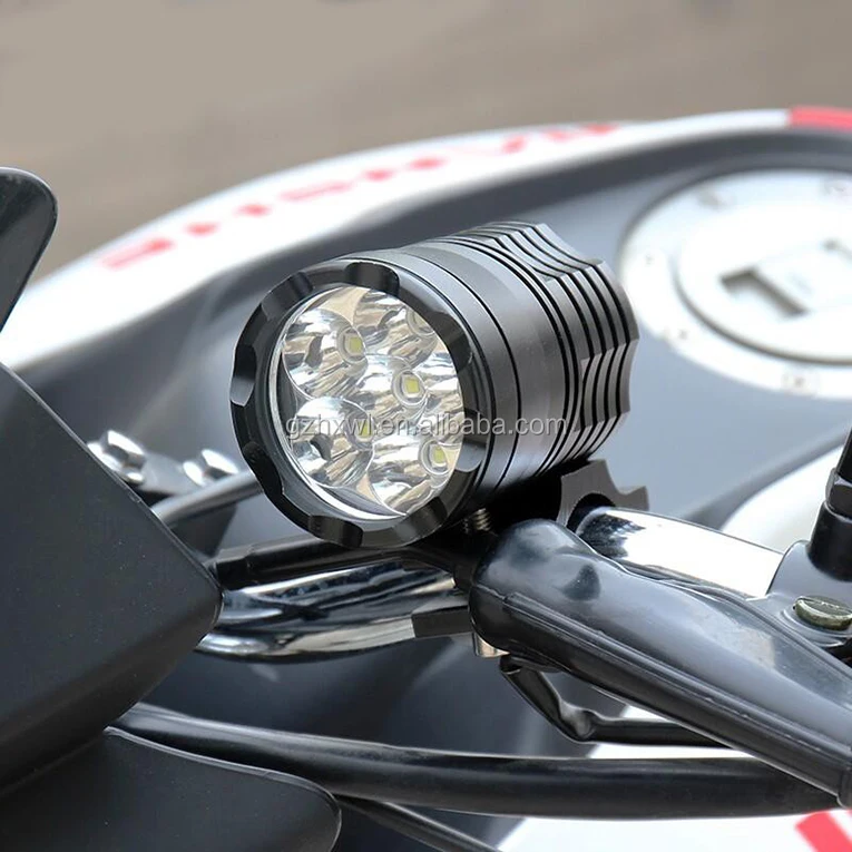 Motorcycle Accessories Headlight 60W  Driving Spot bike fog light led External MOTO DRL bike fog light l4x led