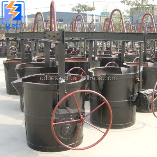 500kg foundry pouring ladle