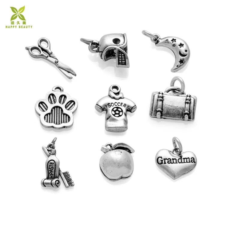 925 Sterling Silver Plated Charms Bead For Bracelet Making Buy Charms