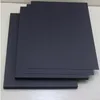 250gsm black core board paper raw material for box file two sides pe coated black paper