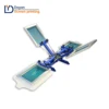 Best selling 4 color 1 station press manual screen printing press