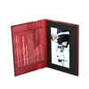custom business invitation 10 inch hd lcd display mp4 player video greeting card