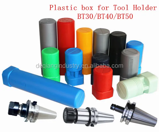Tool hoder BT40 package Plastic tool box for Milling chuck holder