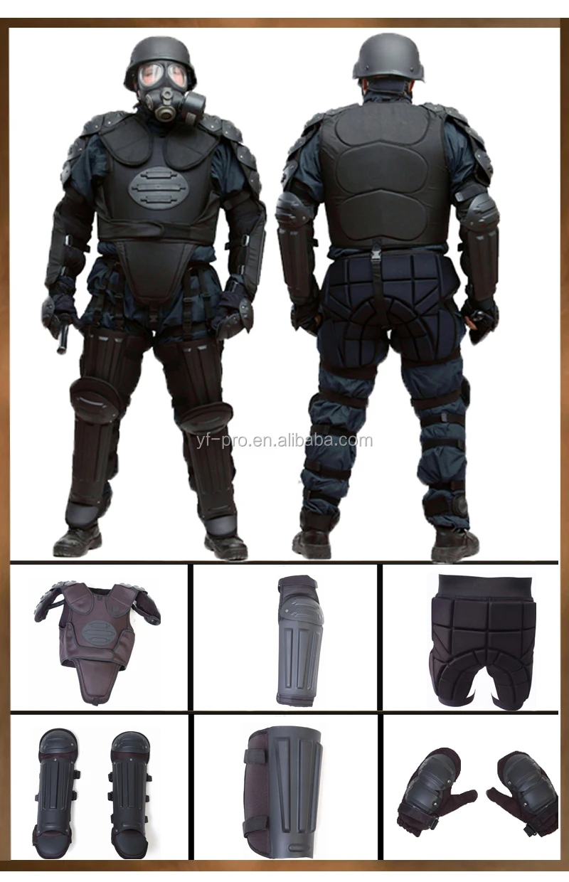Police And Army Used Full Body Protective Riot Control Anti Riot Gear ...