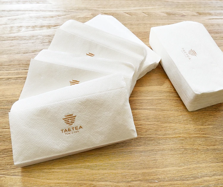 Daily Tissue Paper Napkins Printed Custom Logo Buy Paper Napkins