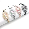 glass rhinestone bead friendship bracelets evil eyes accessories finding bangle beads jewelry making bracelets