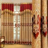 70%-90% Shading Modern European Style 100% Polyester Blackout Curtain For Living Room Window Custom Made Import Fabric