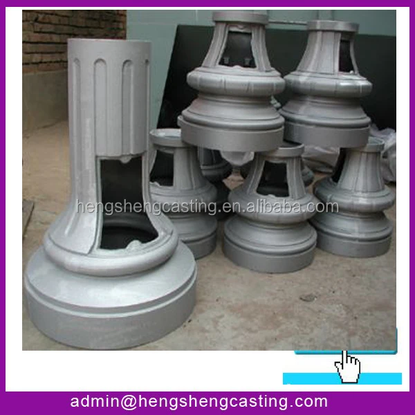 China Supplier Decorative Cast Aluminum Sign Post Base Covers