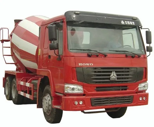 Fast delivery small ZZ1257M3247W-2 concrete mixer truck for sale